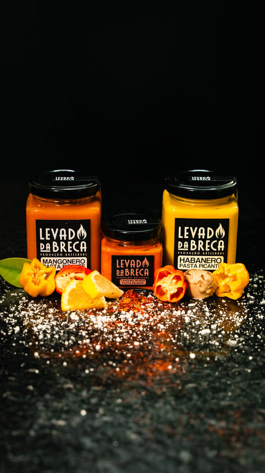 PACK 3 PASTAS PICANTES