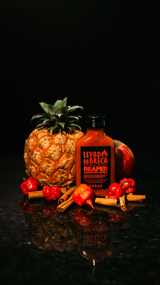 MOLHO PICANTE CAROLINA REAPER E ANANÁS DOS AÇORES
